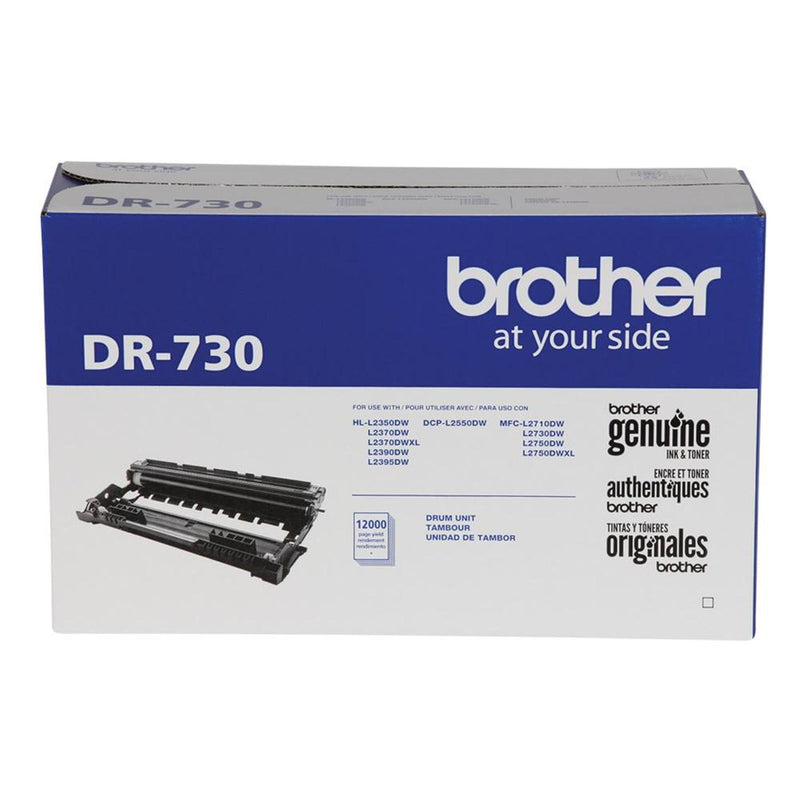 Tambor Brother DR730 color Negro,rinde12.000 páginas