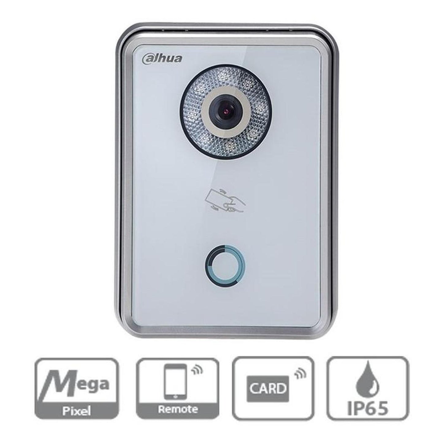 Vídeo Portero Dahua Ip/p2p/ip65/5 Monitores/dhi-vto6210bw-s1
