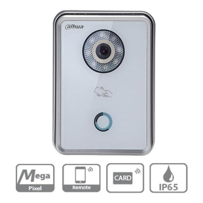 Vídeo Portero Dahua Ip/p2p/ip65/5 Monitores/dhi-vto6210bw-s1