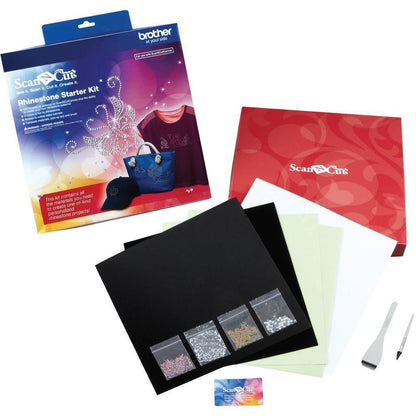 Kit de Pedrería CARSKIT1 Brother, 100 patrones de diamantes, compatible con ScanNCut SDX