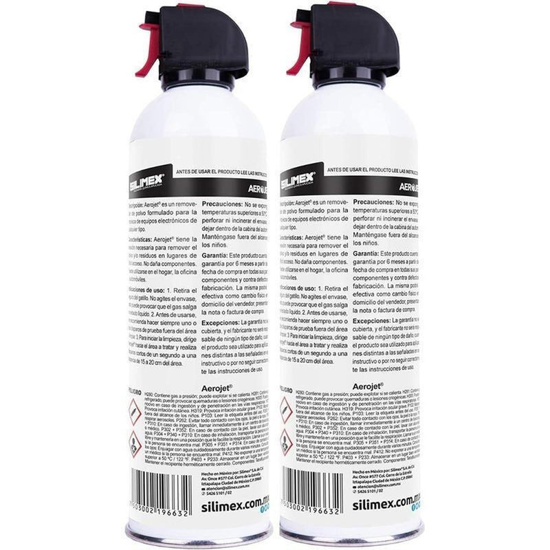 Aire Comprimido Silimex Aerojet 380g Two Pack / Aerojet 380