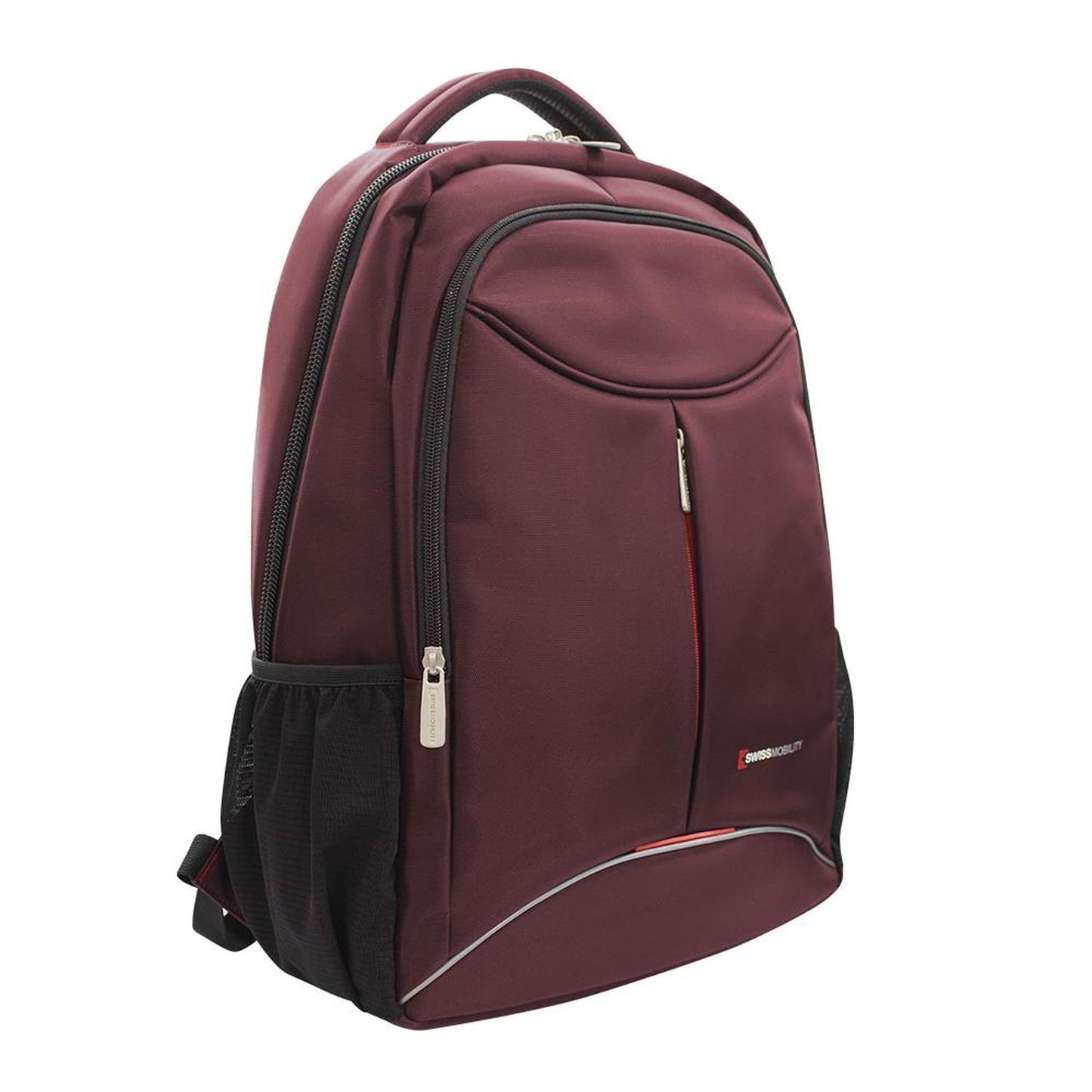 Mochila Backpack Swissmobility para laptop 17 pulgadas Tig-117 Roja