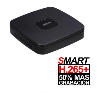 Dvr Dahua/4 Canales/1080p/6tb/h265+/dh-xvr4104c-x1 (black)