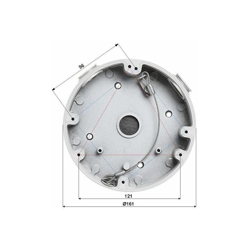 Caja De Conexiones Dahua-compatible Con-hdbw1/pfa138