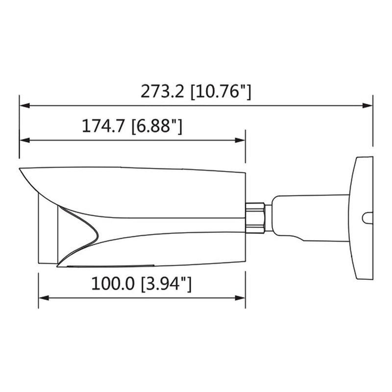 Camara Dahua Epoe/bullet 4mp/lente Mtz13.5mm/ipc-hfw5431e-ze