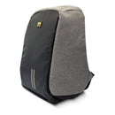 Mochila Antirrobo Skypeak Gris Para Laptop 15 Funda Lluvia