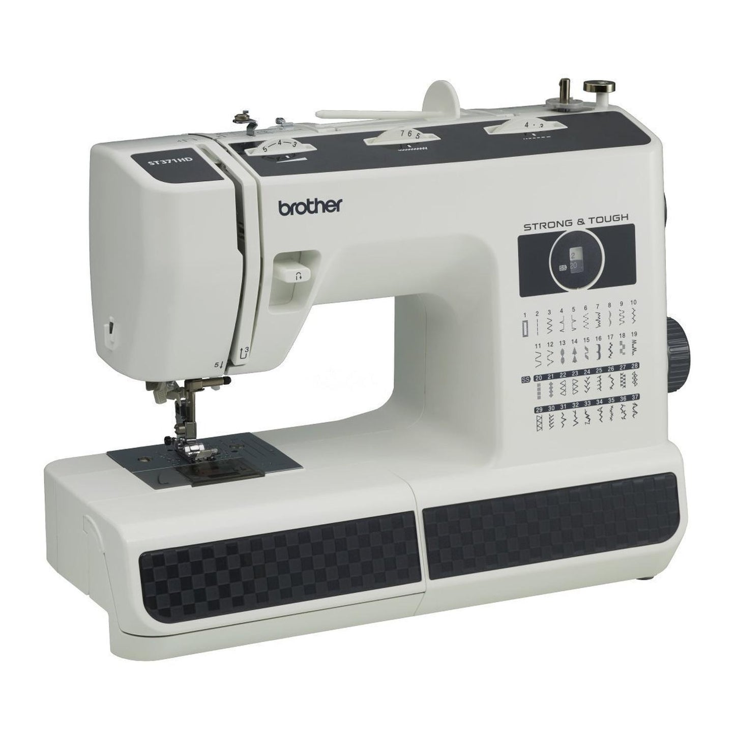 Máquina de Coser Brother ST371HD, máquina de coser reforzada con 37 tipos de puntada, ojal automátic