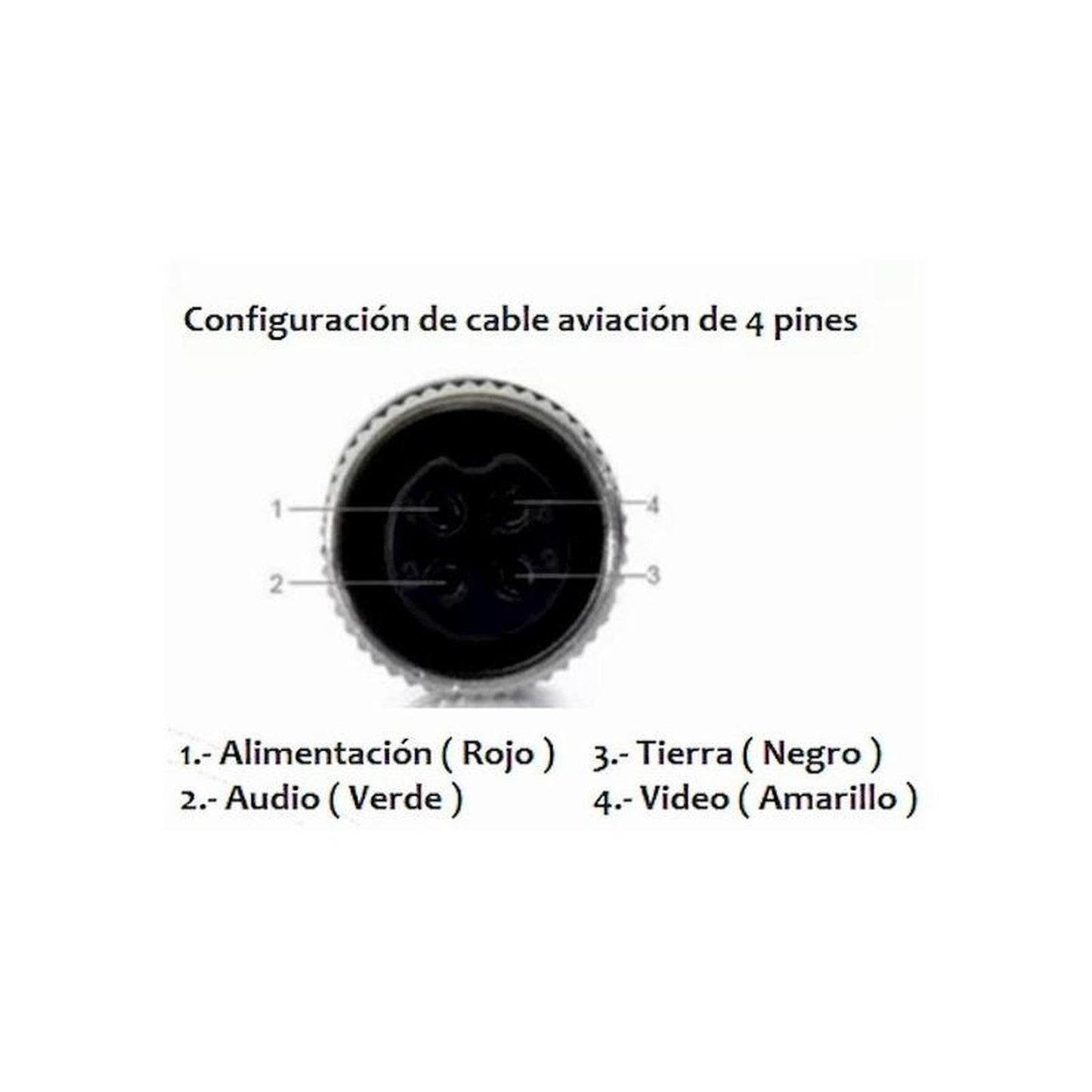 Cable Eléctrico Dahua/hdcvi Para Dvr/audio/conect12mtsv2