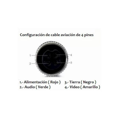 Cable Eléctrico Dahua/hdcvi Para Dvr/audio/conect12mtsv2