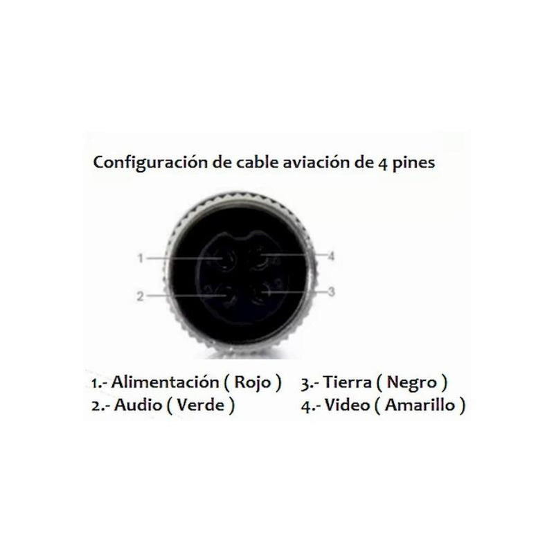Cable Eléctrico Dahua/hdcvi Para Dvr/audio/conect12mtsv2