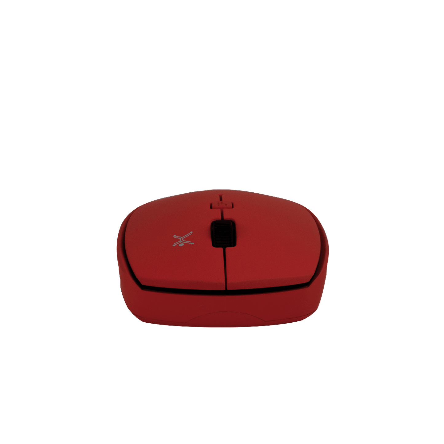 Mouse Inalambrico Perfect Choice, Rojo Mate /PC-045045