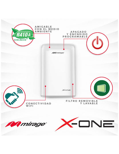 Aire acondicionado Portátil Mirage X-One frío 12000 BTU 110V