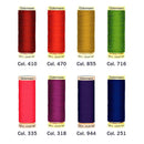 Hilo Gutermann Lata Nostalgia No.1, 8 carretes de 100 m