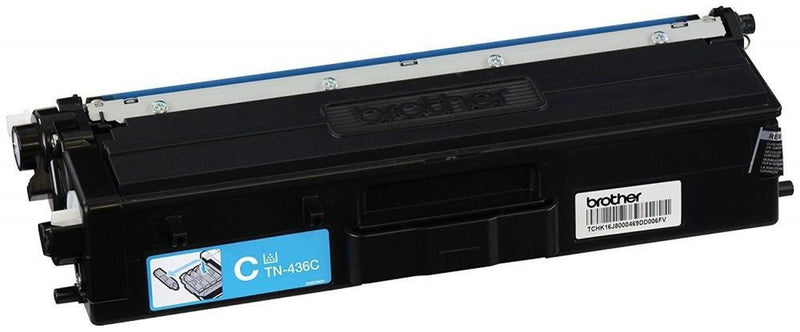 Tóner Brother TN-436C Super Alto Rendimiento Cyan, 6500 Páginas