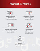 Antivirus McAfee Plus para 10 Dispositivos /MAV00LNRXRP1