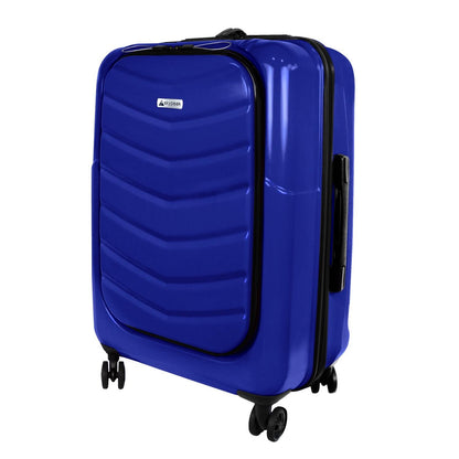 Maleta Rígida 20'' Skypeak Pearl Color Azul Con Candado TSA