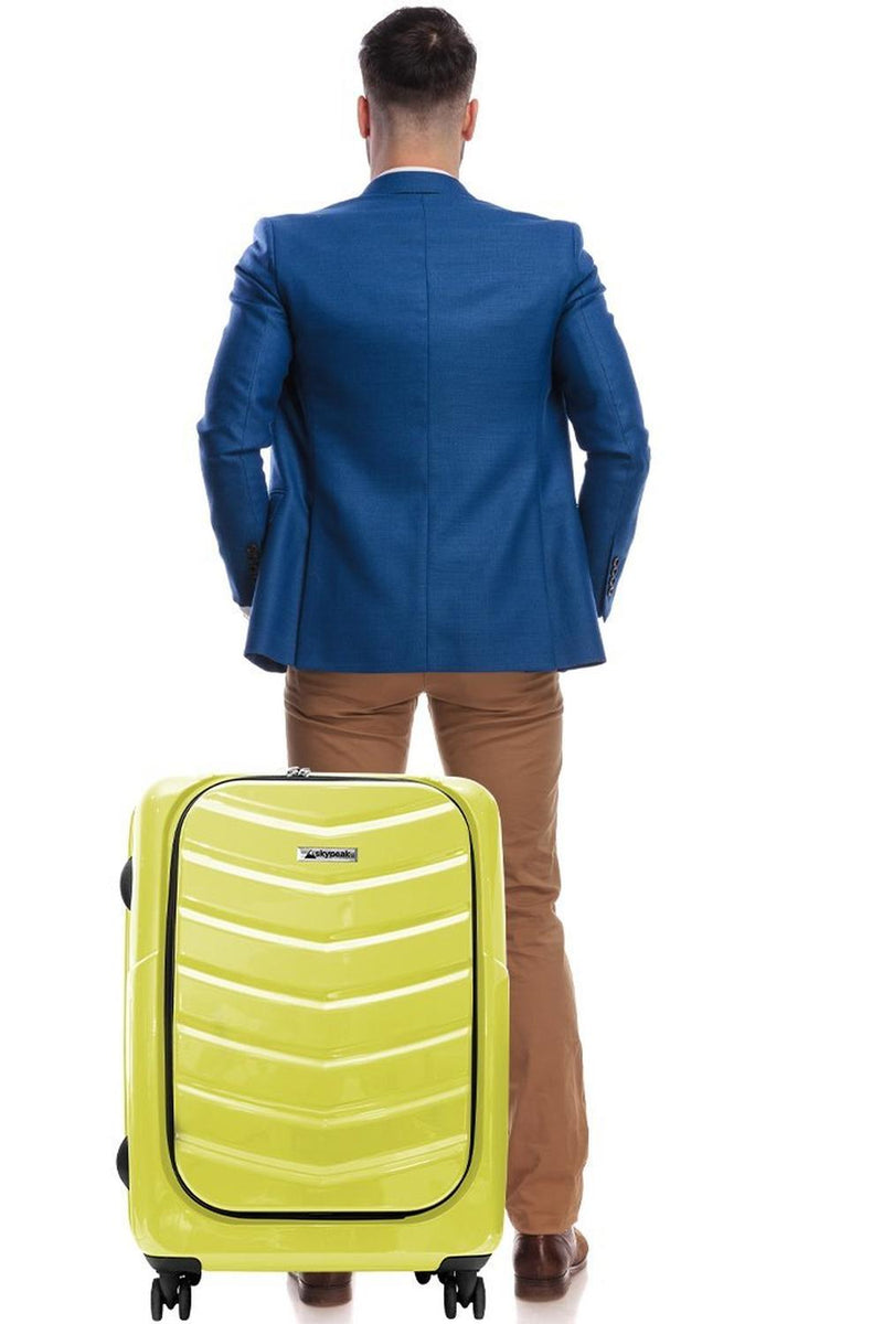 Maleta Skypeak Pearl Yellow Candado Tsa 24 Pulgadas Rígida