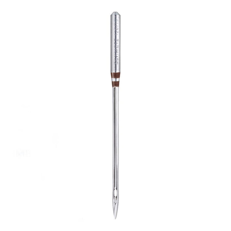 Aguja Schmetz Leder para máquina de coser, 130-705 H LL 120, paquete con 5 pzas