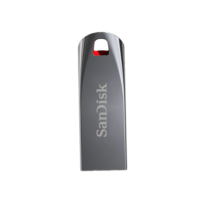 Memoria USB SanDisk Cruzer Force, 64GB, USB 2.0, Metálico
