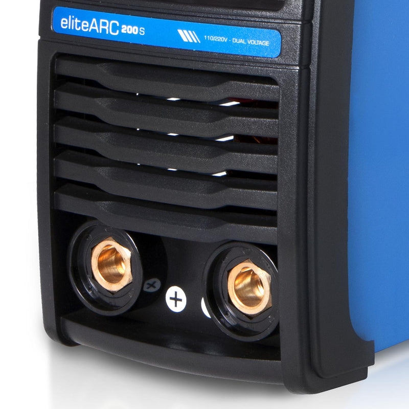 Soldadora inverter Elite Arc 200S 110/220V Azul y Negra