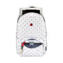 Mochila Wenger porta laptop Colleague, para laptop de 16", 610211, mochila blanca con corazones