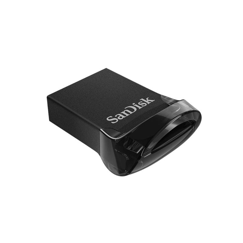 Memoria USB SanDisk Ultra Fit CZ430, 128GB, USB 3.0, Negro