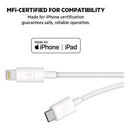 Belkin Cable Usb-c Con Conector Lightning Blanco F8j239bt04