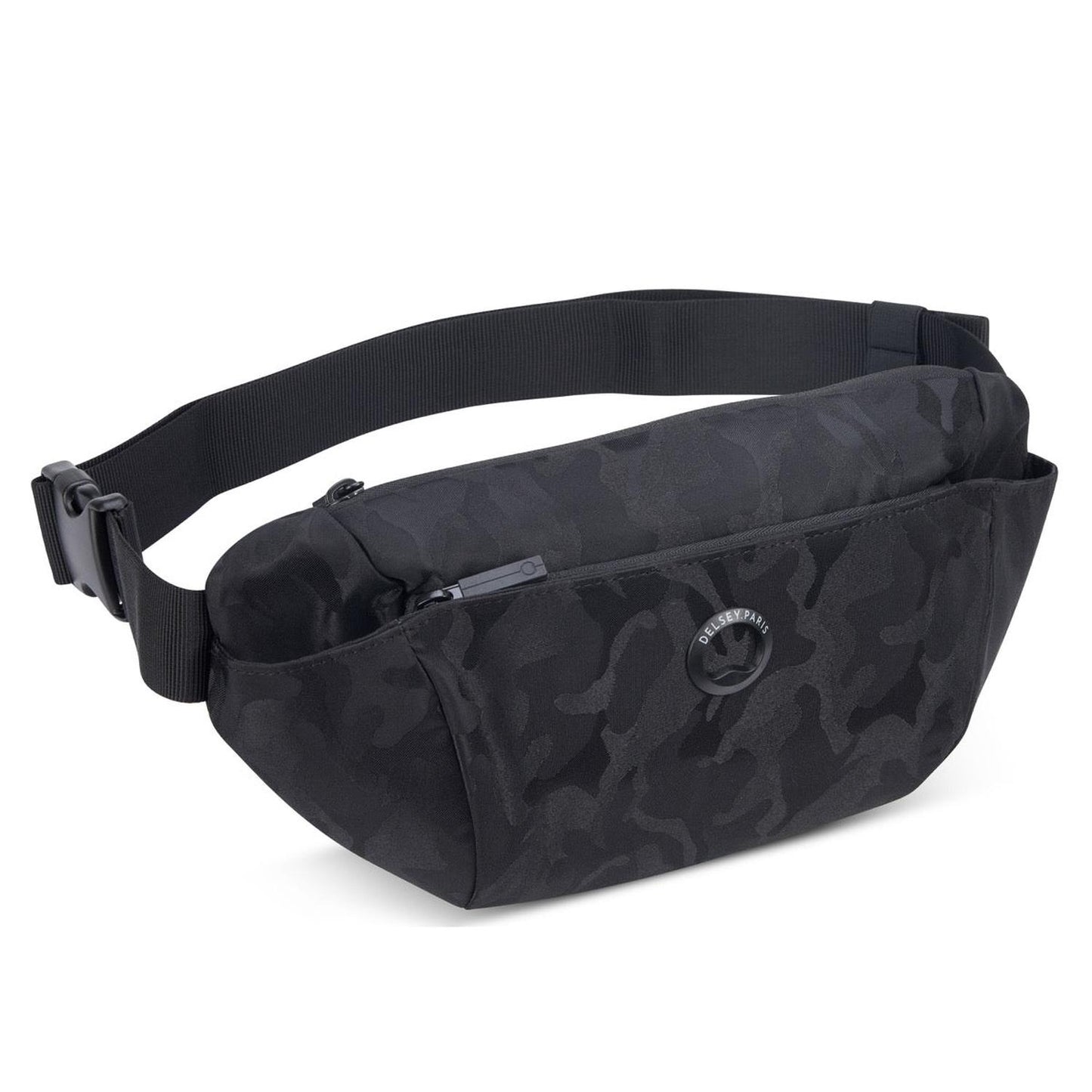 Delsey Bolsa Riñonera Grande PICPUS 16.5 cm Camuflaje Negro