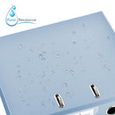 Carpeta De Carton Techmakro Forrada De PVC Azul