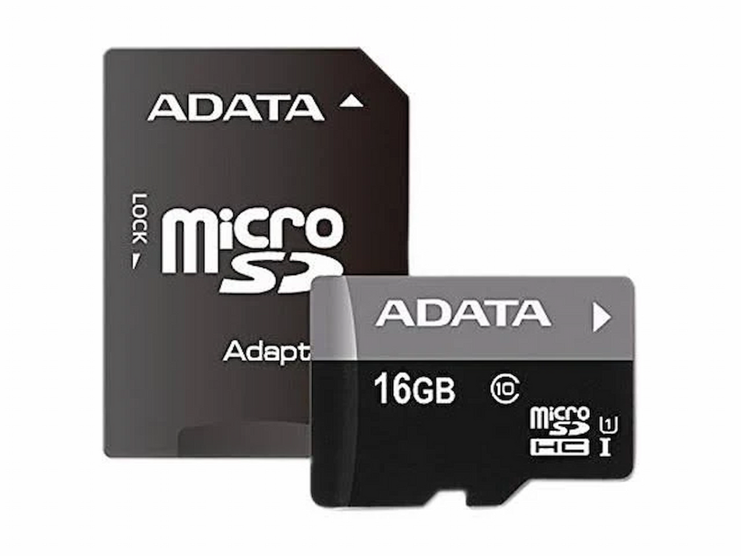 Memoria Flash Adata 16GB microSDHC Clase 10 con Adaptador