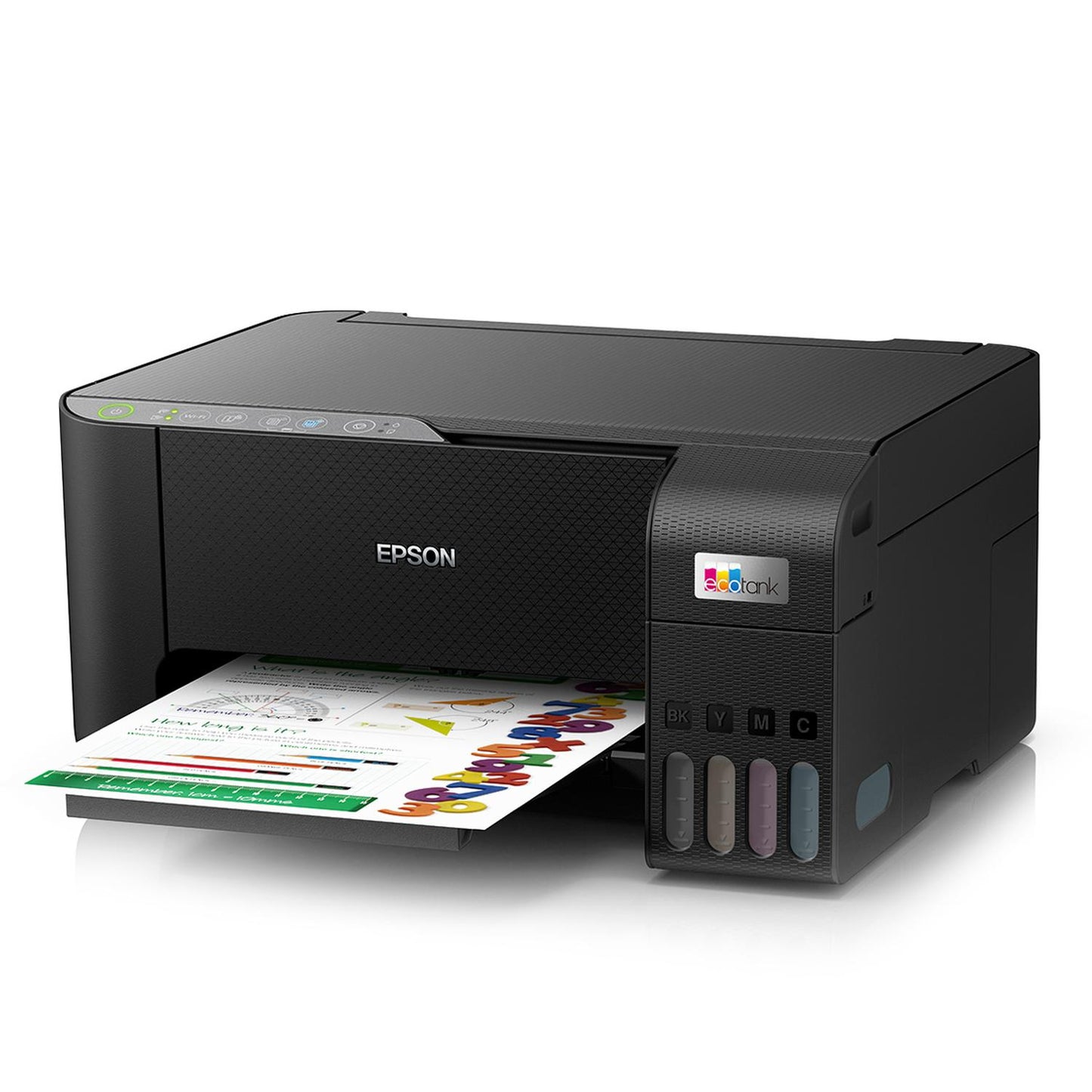 Impresora a color multifunción Epson EcoTank L3250 con wifi negra