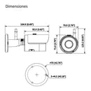 Cámara Dahua Bullet 3mp/lente 2.8mm/dh-ipc-hfw1320s-w-0280b