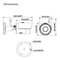 Cámara Dahua Bullet 3mp/lente 2.8mm/dh-ipc-hfw1320s-w-0280b