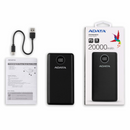 Power Bank Adata 20,000 Mah Usb Tipo C Negro