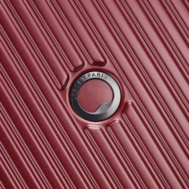 Delsey Maleta Rígida SECURITIME ZIP de 24'' Expandible Rojo