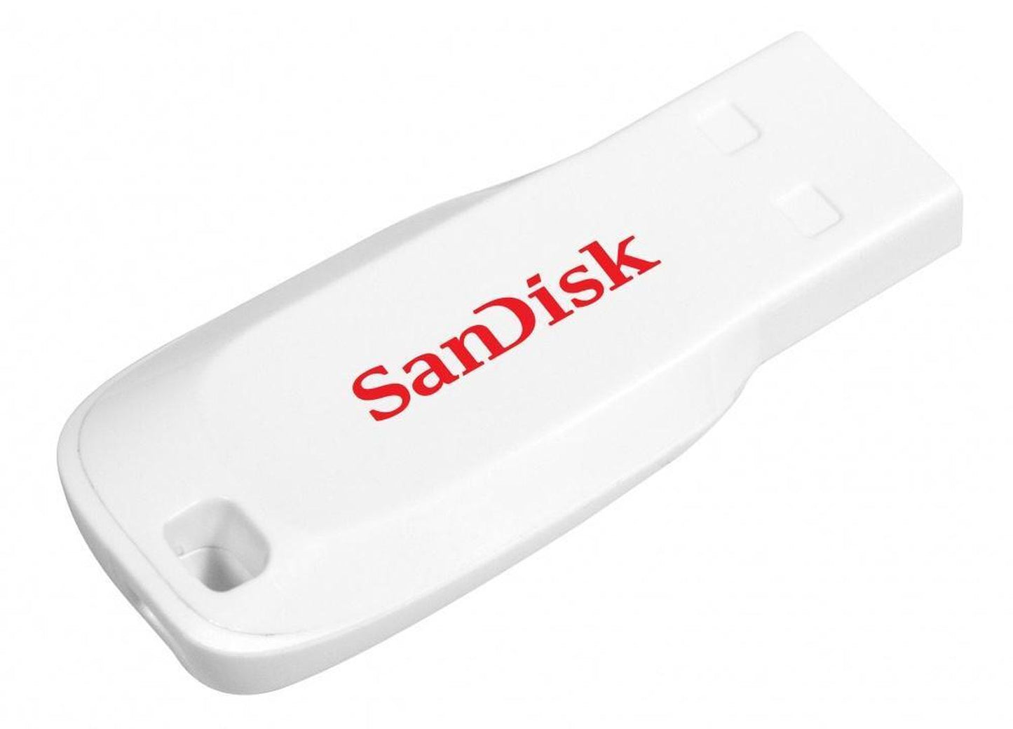 Memoria USB SanDisk Cruzer Blade, 16GB, USB 2.0, Blanco