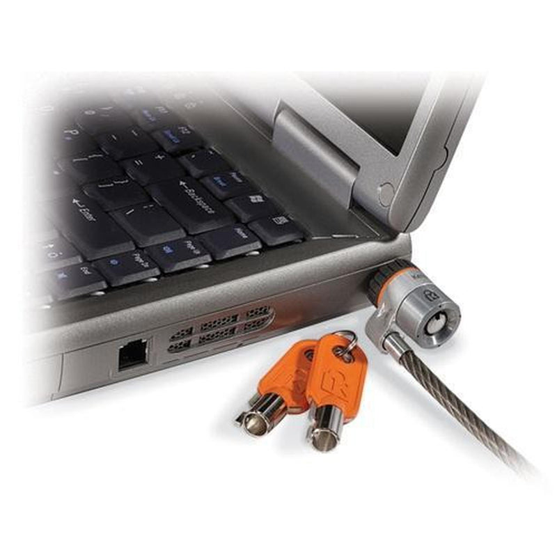 Candado de Llave para Laptop Microsaver,1.8 Metros,Plata