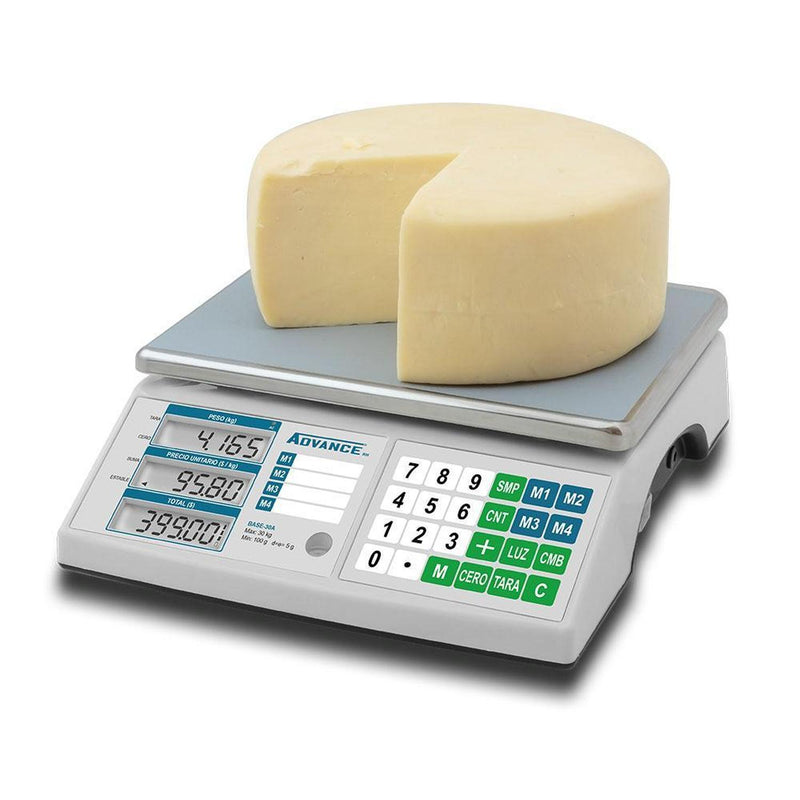 Báscula Advance RH Electrónica Multifunciones 30 Kg BASE-30A