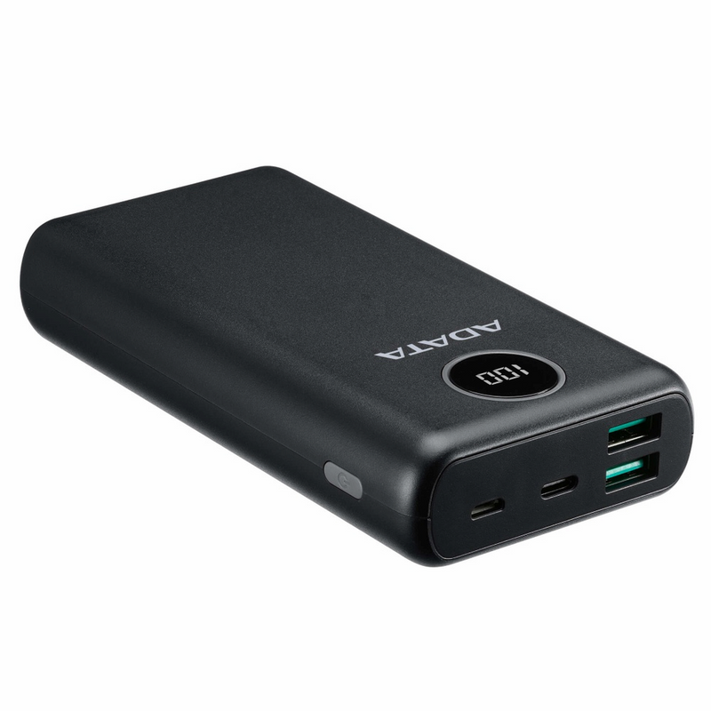 Power Bank Adata 20,000 Mah Usb Tipo C Negro