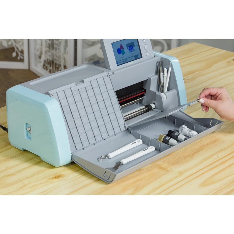 ScanNCut Brother SDX125, máquina de corte electrónico para cortar, escáner integrado, 682 diseños, 1