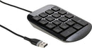Targus Teclado Numérico AKP10US, USB, Negro