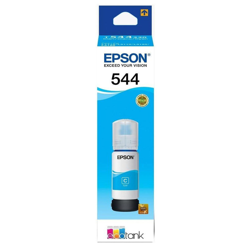 Kit de Tinta Epson T544, 4 Botellas p/Impresora L3150, L3110