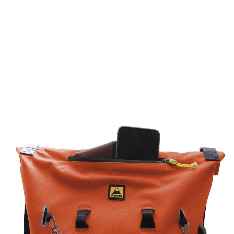 Mochila Backpack Skypeak para Ciclista Urbano de 15,6",tamaño Grande URB-115ORG