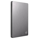 Disco Duro Externo Seagate Backup Plus Slim 2.5'', 1TB, USB 3.1, Plata - para Mac/PC