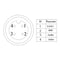 Cable Eléctrico Dahua /hdcvi-dvr Móvil/audio/conect6mtsv2