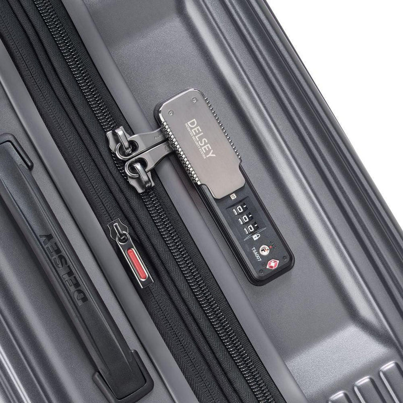 Delsey Maleta Rígida SECURITIME ZIP 28'' Expandible Gris
