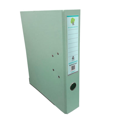 Carpeta De Carton Techmakro Forrada De PVC Verde Claro