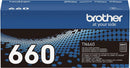 Tóner Brother TN-660 Negro, 2600 Páginas