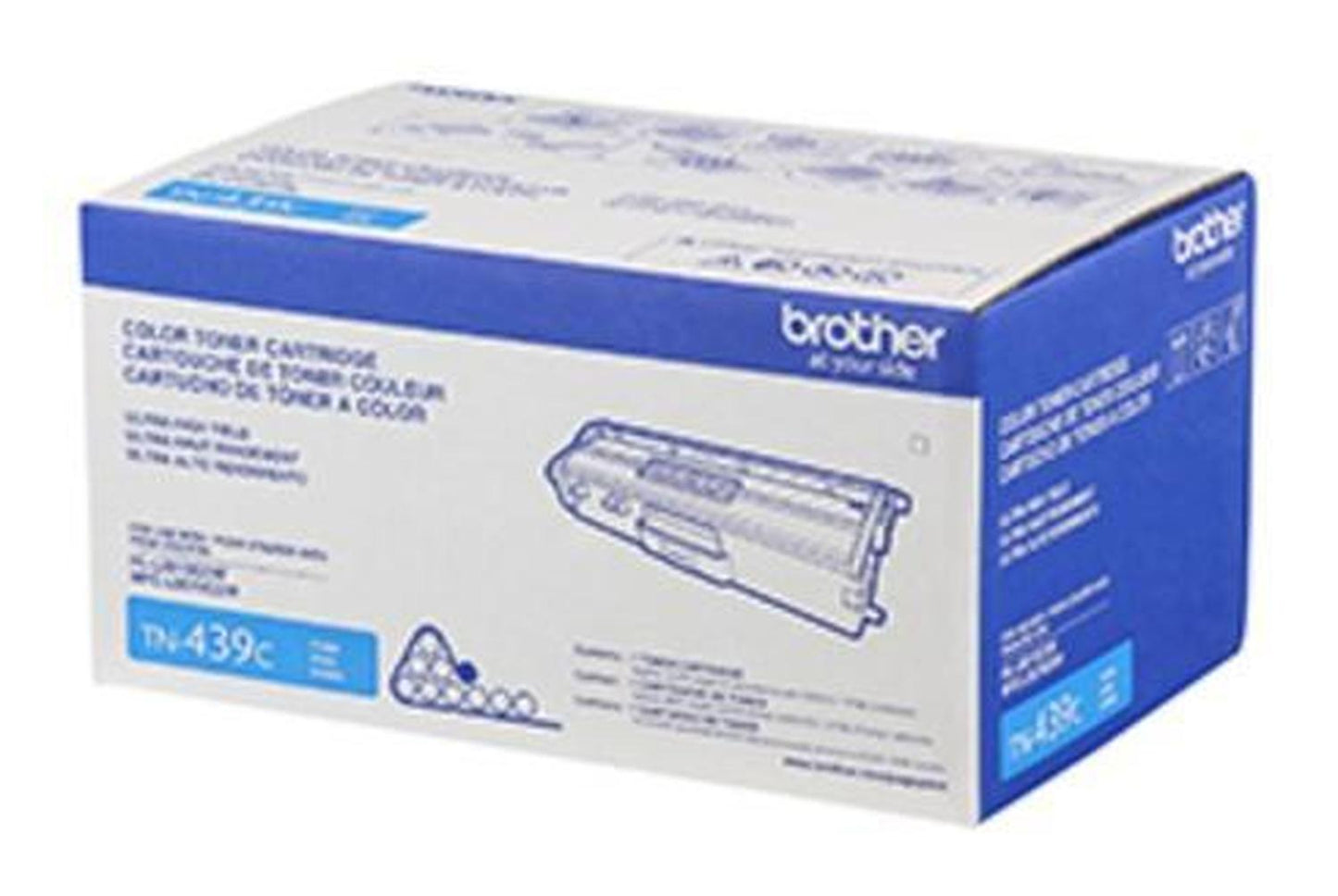 Tóner Brother TN439C Ultra Alto Rendimiento Cyan, 9000 Páginas