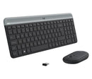 Kit de Teclado y Mouse Logitech MK470, RF Inalámbrico, USB, Negro/Grafito (Español)